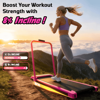 StrutPad™ Pink Treadmill