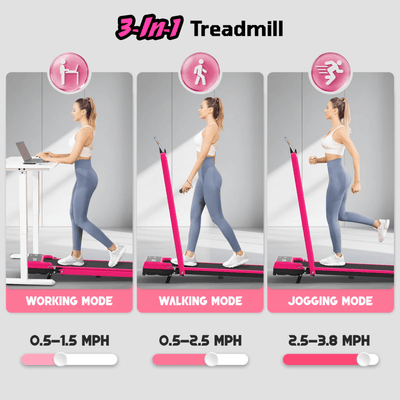 StrutPad™ Pink Treadmill