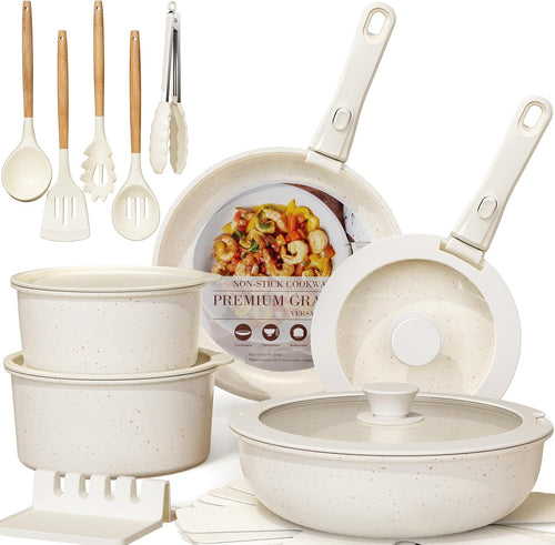 Hously™ 21-Piece Complete Cookware Set