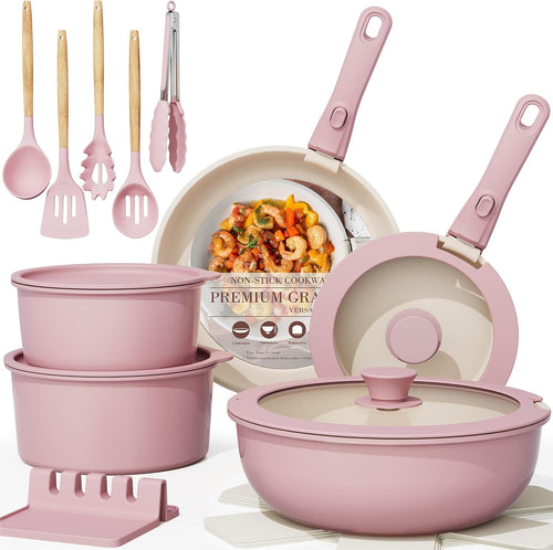 Hously™ 21-Piece Complete Cookware Set